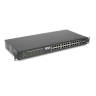 Web-Smart Managed PoE+ Switch 450W 26-Port 1-Phase 52 Gbps Black 5 ft. Cord 1.73 H x 17.32 W x 8.19 Din.