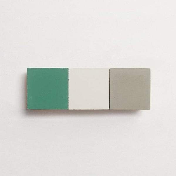 cement: mythology checkerboard | foxglove | grande | matte | trio | paste, wolf + nettle | sample 