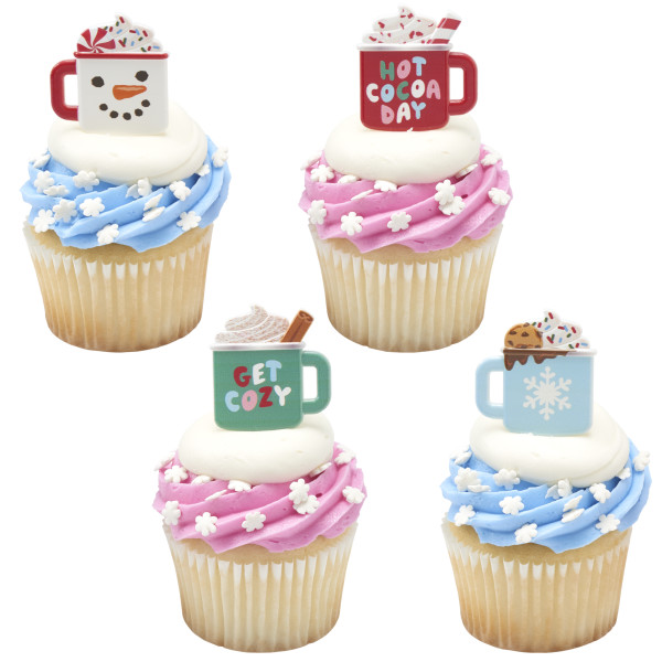 Hot Cocoa Cupcake Rings
