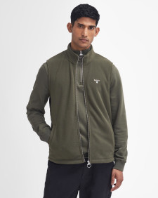 Essentials Fleece Gilet Mid Olive