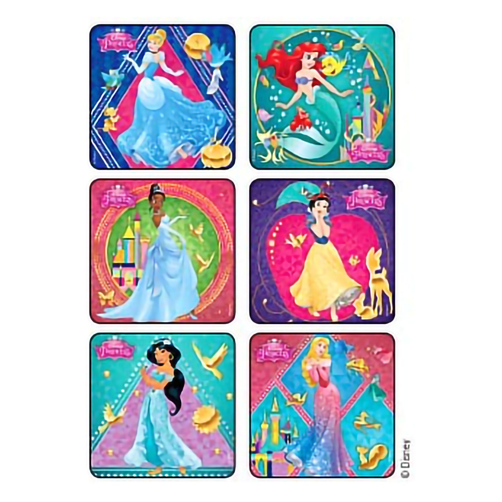 Medibadge® KLS™ Disney® Princesses Glitter Stickers