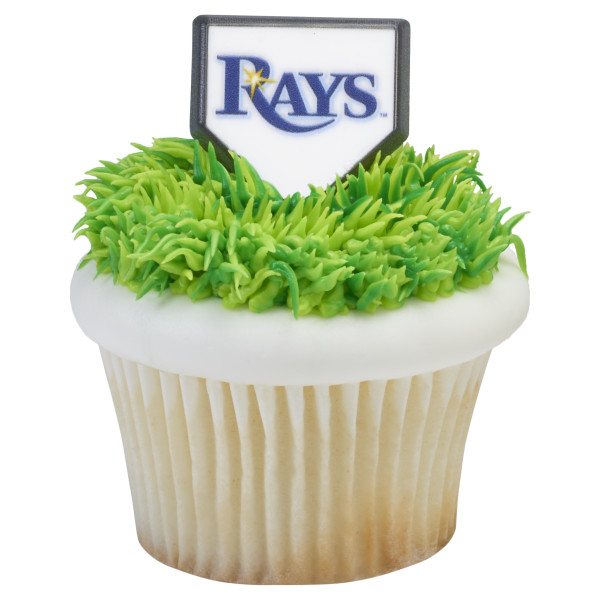 MLB® Home Plate Team Logo Cupcake Rings