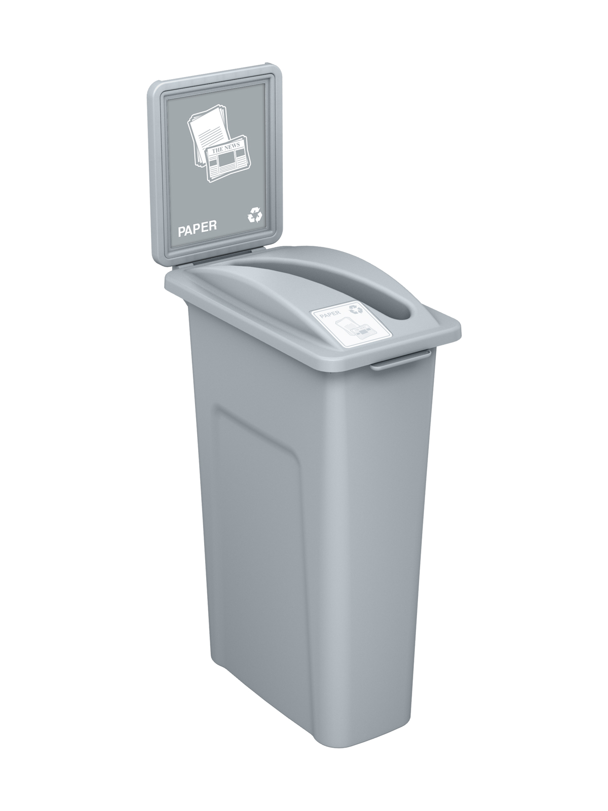 WASTE WATCHER – Single – Kit – Paper – Slot – Grey