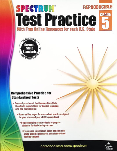 Spectrum Test Practice Grade 5