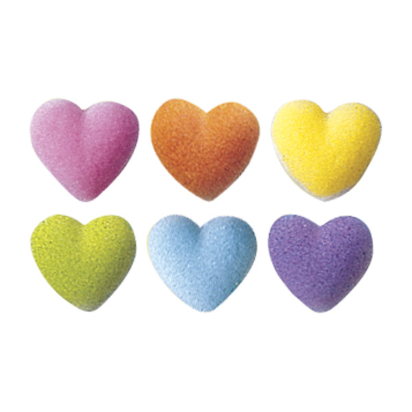 Rainbow Heart Charms Assortment Dec-Ons® Decorations