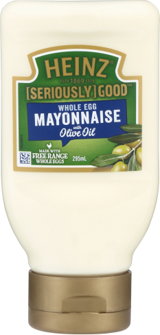 Heinz® [SERIOUSLY] GOOD® Whole Egg Mayonnaise with Olive Oil 295mL