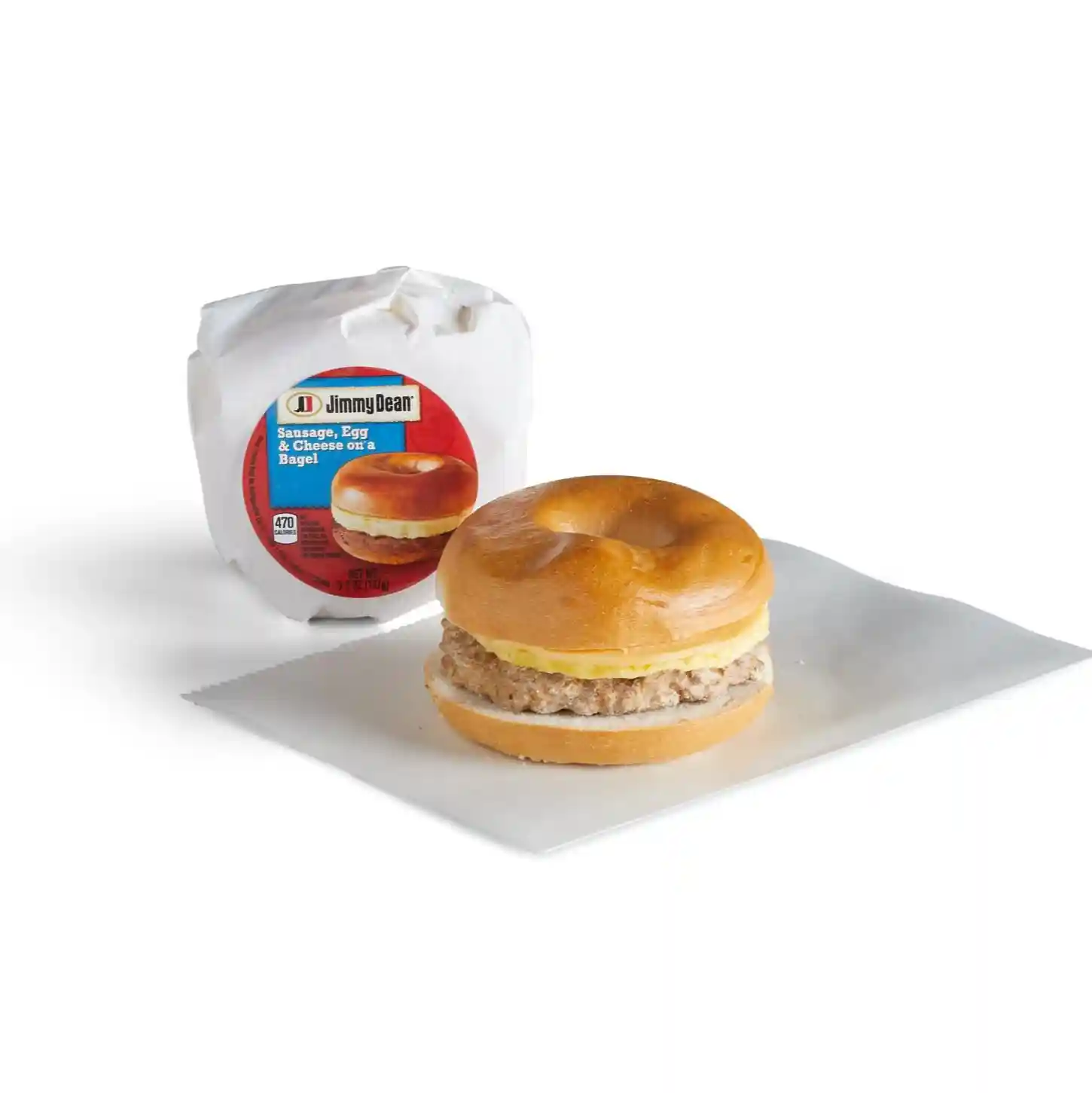 Jimmy Dean® Sausage, Egg & Cheese Bagel_image_1