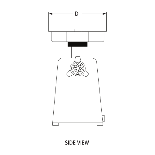 Engineering side view