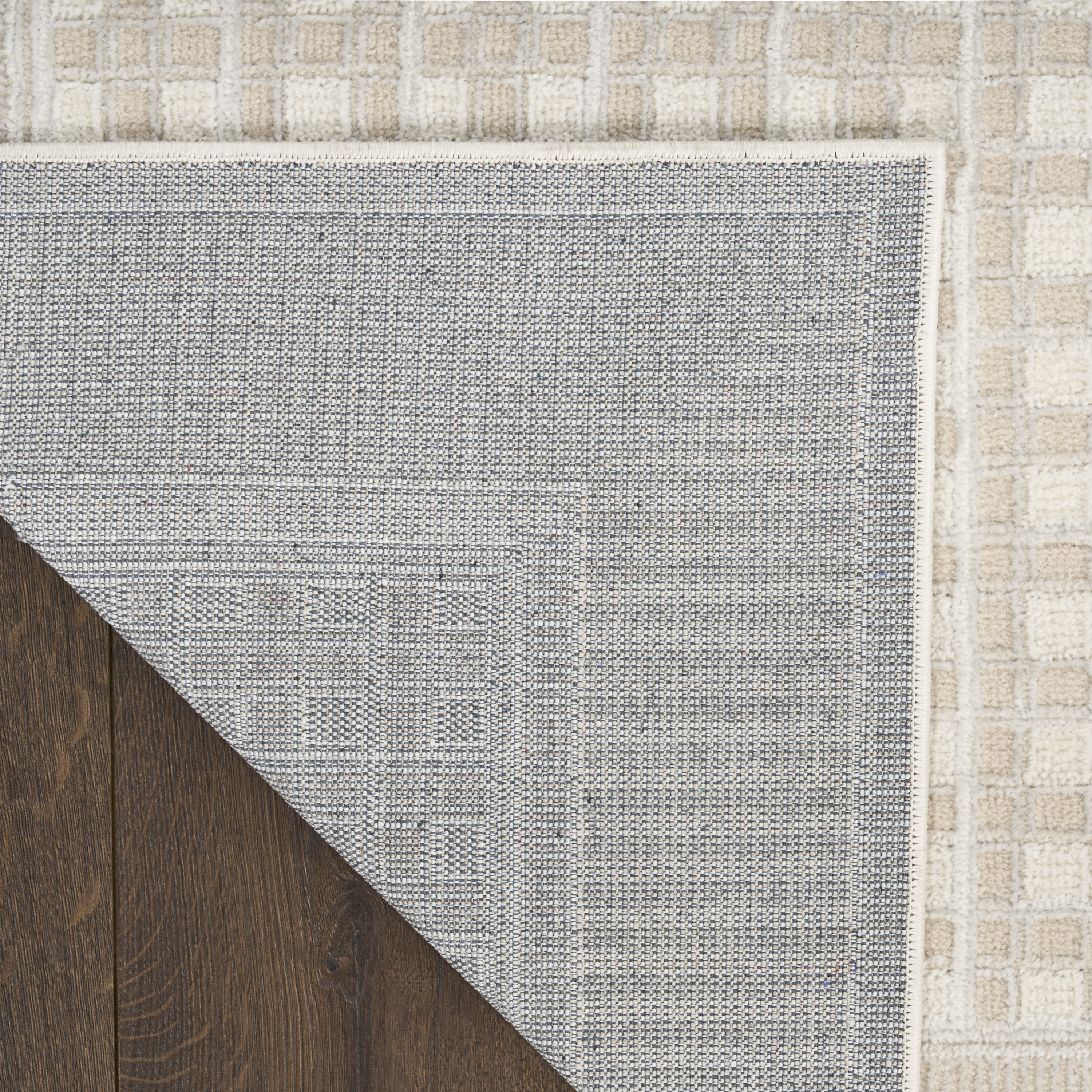 Nourison Nordic 5' x 7' Beige Modern Indoor Rug