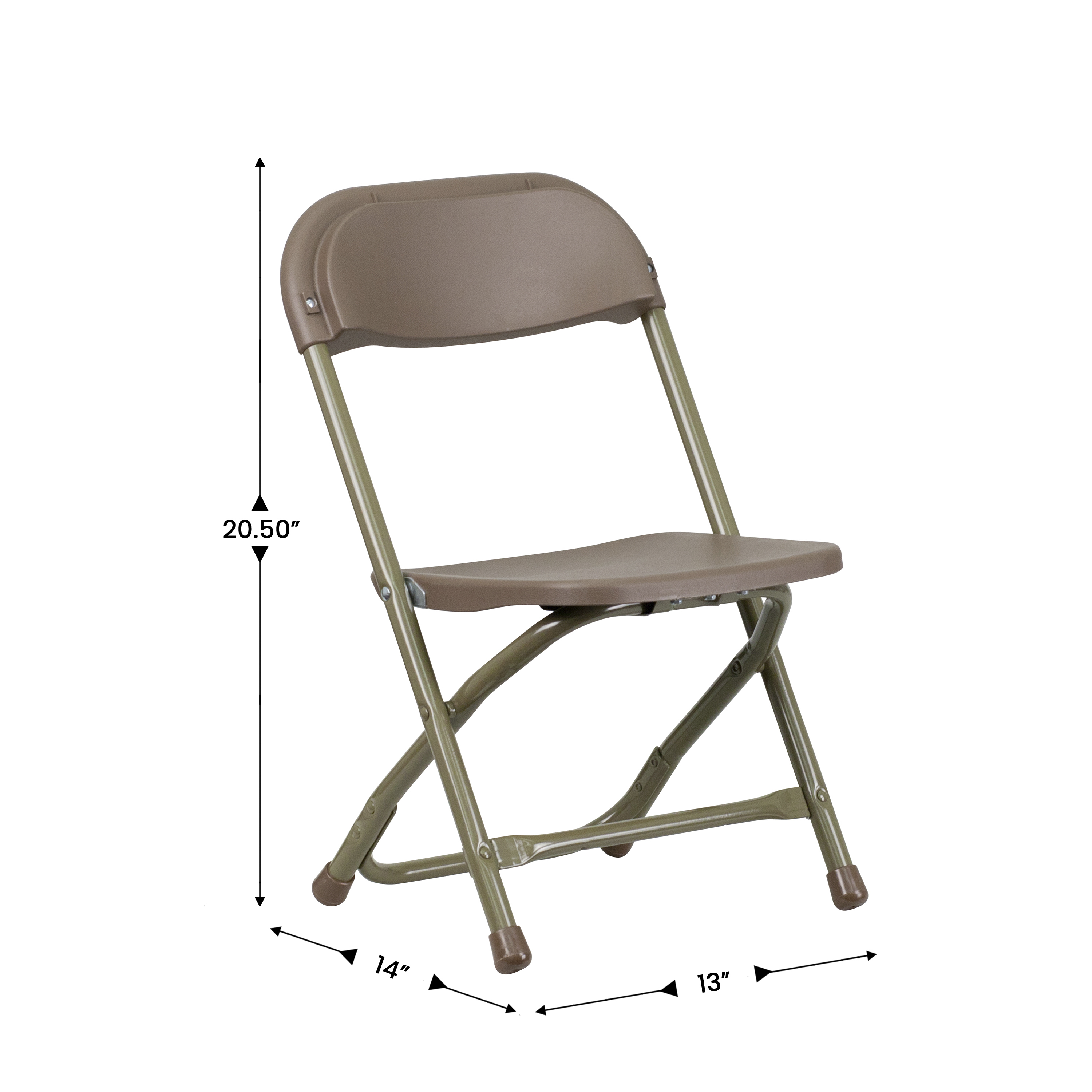 Pack de 2 sillas plegables de plástico blanco para niños - Imagen 15 de 63