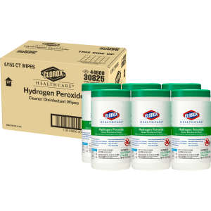 Clorox, Clorox® Healthcare® Hydrogen Peroxide Cleaner Disinfectant Wipes,  155 Wipes/Container