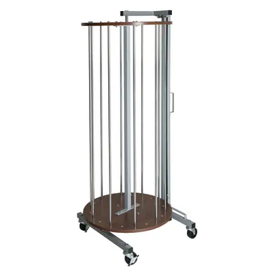 Pacon  Rotary Rack for Art Kraft Rolls, Gray,  58