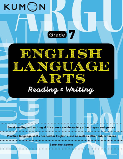 Kumon English Language Arts: Reading & Writing (Grade 7)