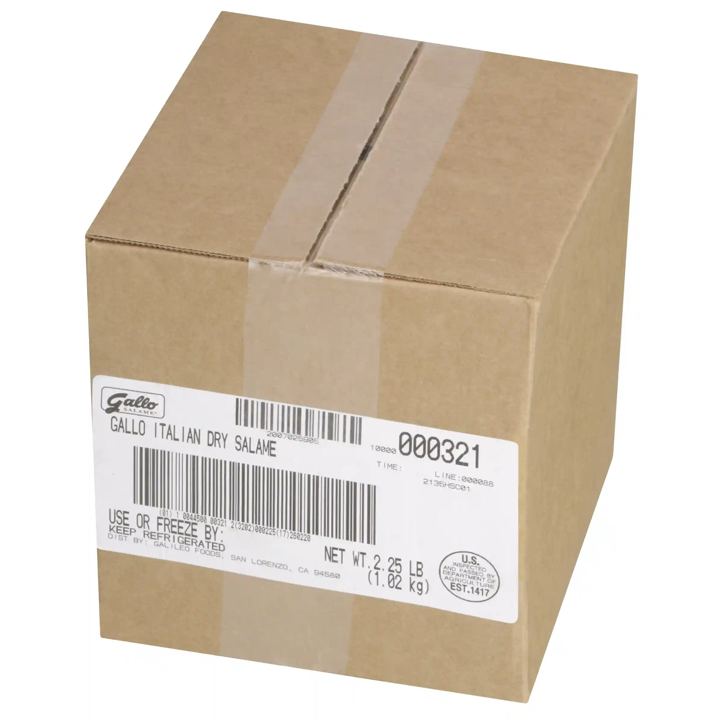 Gallo Salame® Deli Thin Sliced Italian Dry Salami, 3 oz._image_4