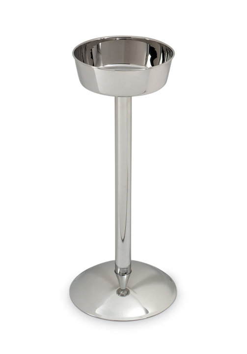 Single-bottle stainless steel wine bucket stand