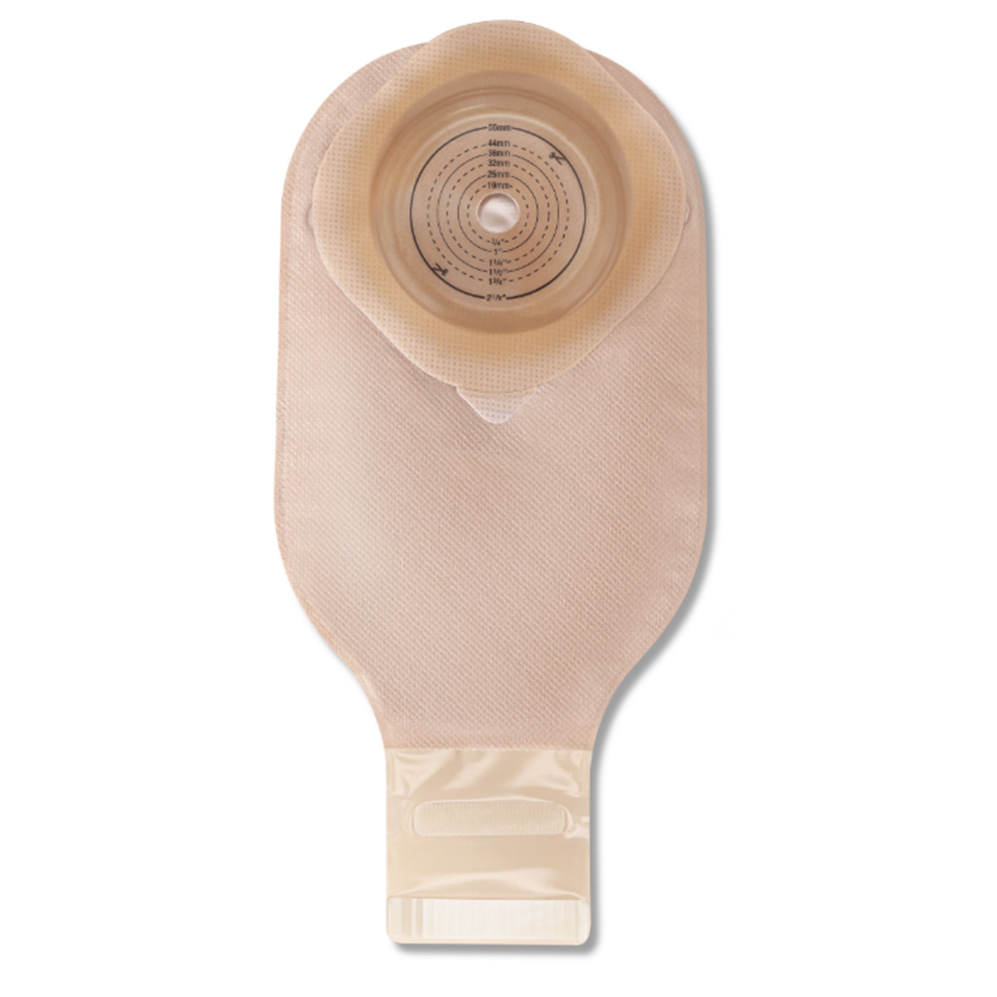 CeraPlus™ One-Piece Clear Soft Convex Ostomy Pouch, Cut to Fit Stomas up to 55mm