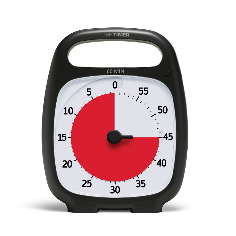PLUS®, 60 Minute Timer, Charcoal