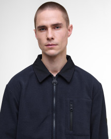 Albby Microfleece Overshirt Dark Navy