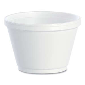 Dart, Foam Containers, 6 Oz, White