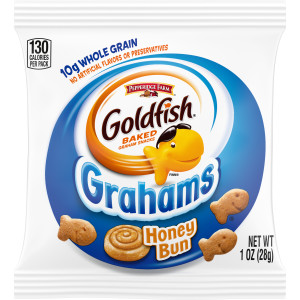 PEPPERIDGE FARM® GOLDFISH WHOLE GRAIN GRAHAMS, HONEY BUN