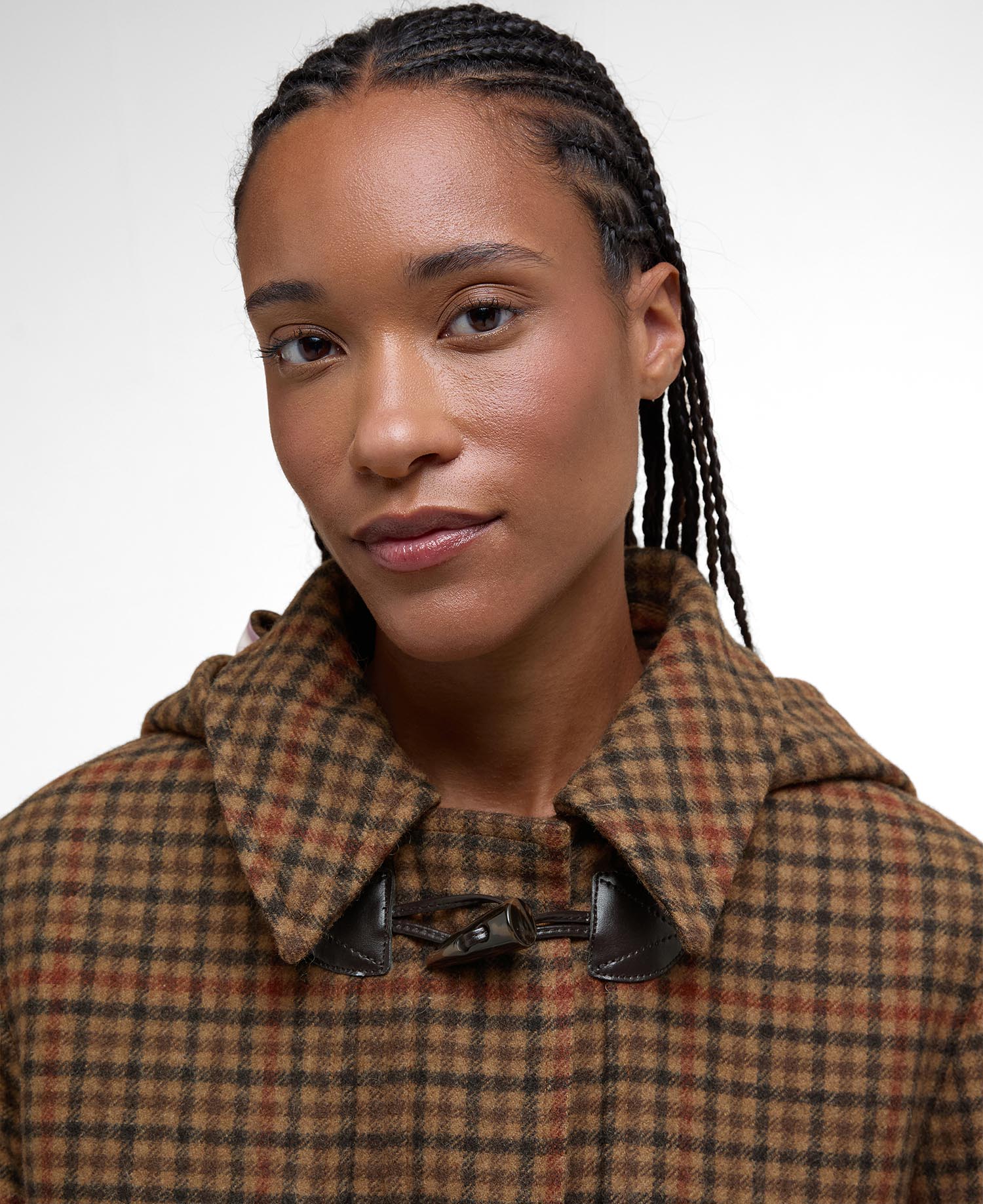 Dufflecoat Melody Check Wool image number 3