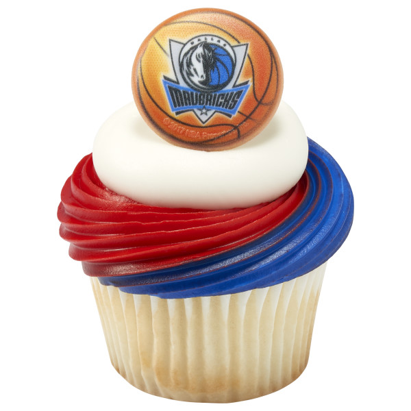 NBA Team Basketball Cupcake Rings
