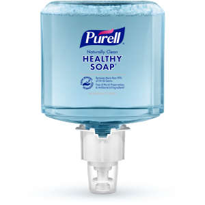 Gojo, PURELL CRT HEALTHY SOAP™, Naturally Clean Fragrance Free Foam Soap, PURELL® ES6 Touch-Free Dispenser 1200 mL Cartridge