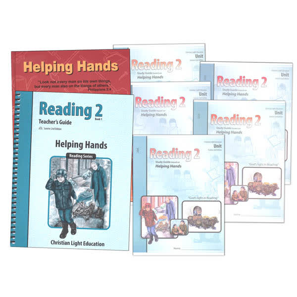 Christian Light Helping Hands Reading 2 Complete Set Sunrise 2nd Edition