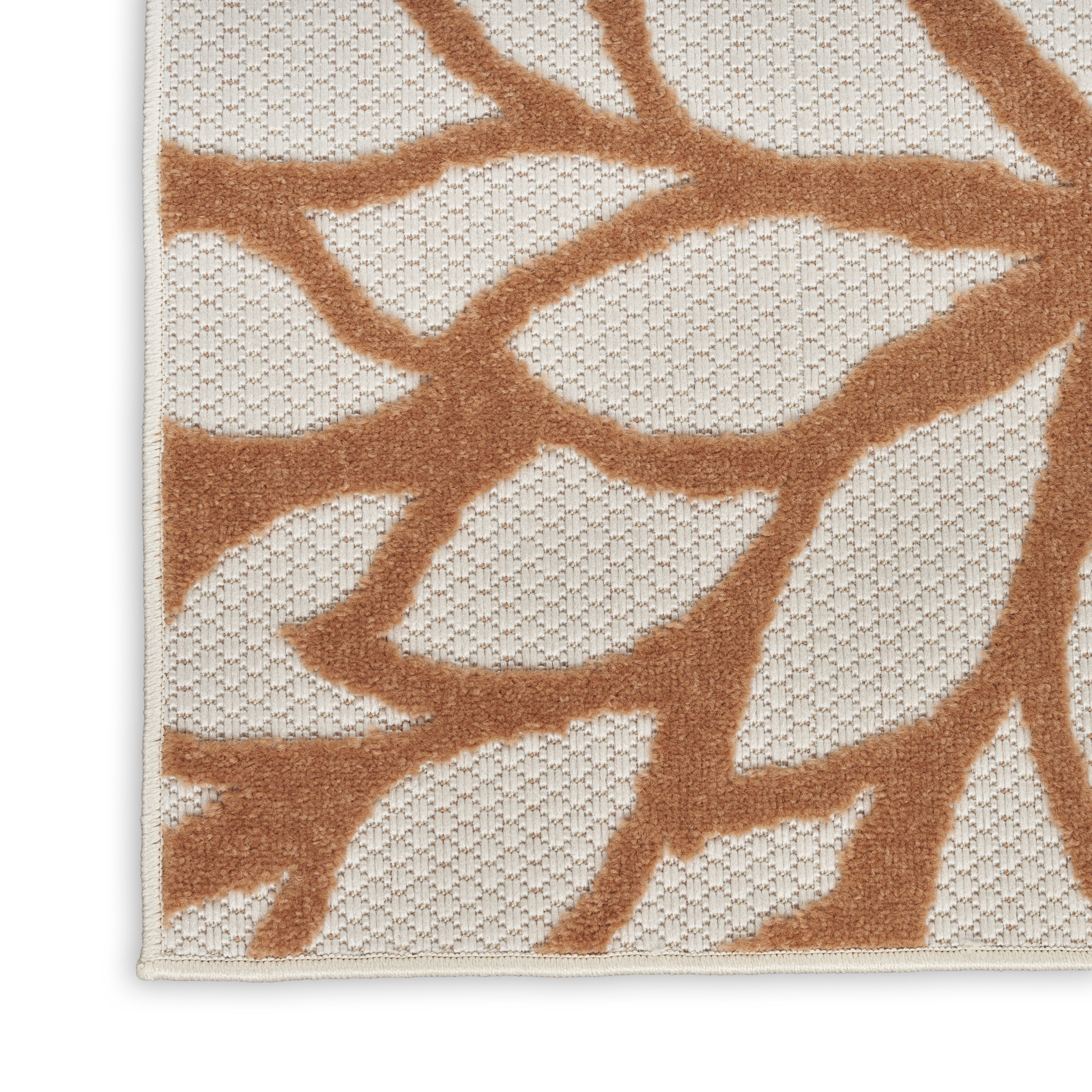 Nourison Aloha 6' x 9' Ivory Multicolor Outdoor Rug
