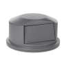 Rubbermaid Commercial, BRUTE, Dome, Resin, 44 gal, Gray, Receptacle Lid