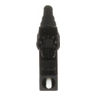 LC Fiber Optic Connector, Simplex, 50 µm Multimode, 1.6 mm, Black Boot
