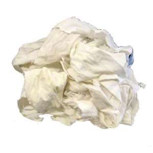 Hospeco, 14"x14", Cotton/Poly Blend, White Cloth
