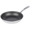 10-inch Wear-Ever® aluminum fry pan with SteelCoat x3™ nonstick coating and plated TriVent handle