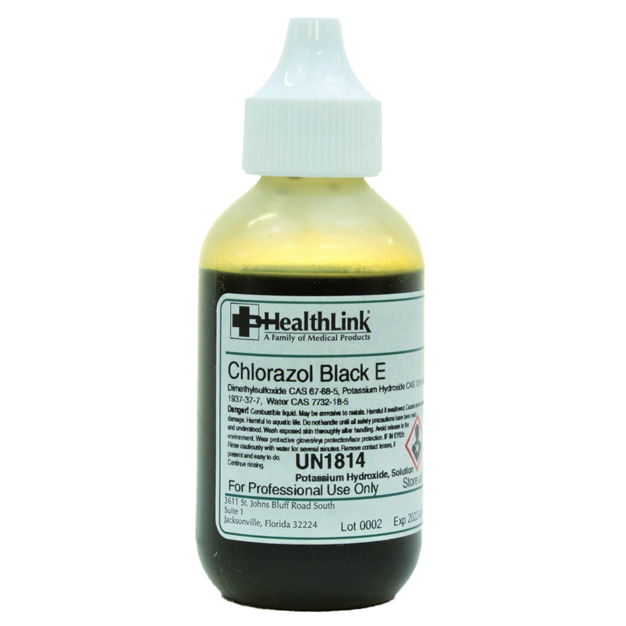 EDM 3™ Chlorazol Black E Stain, 2-ounce Bottle