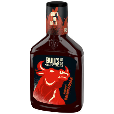 Bull's-Eye Brown Sugar & Hickory BBQ Sauce, 18 oz Bottle