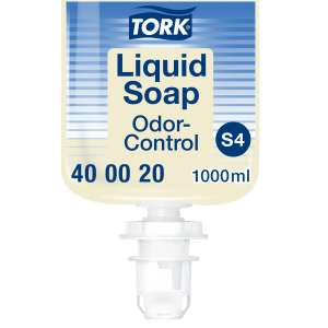 Essity, Odor-Control Liquid Soap, Tork Foam Skincare S4 Dispenser 1000 mL Cartridge