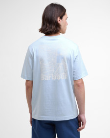 Moonwell T-Shirt Bleached Blue