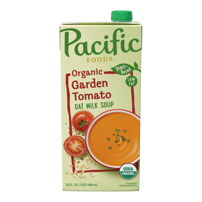 Garden Tomato Oat Milk Soup