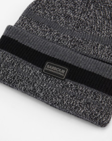 Boston Beanie & Scarf Gift Set Black/Grey