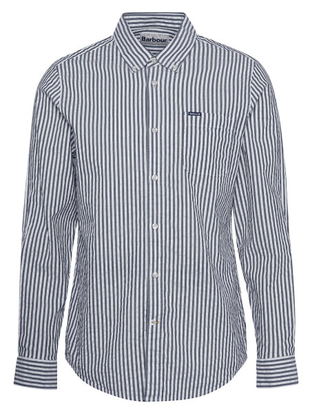 Hemd Cresswell Seersucker Long-Sleeved Tailored Hemd Cresswell Seersucker Long-Sleeved Tailored