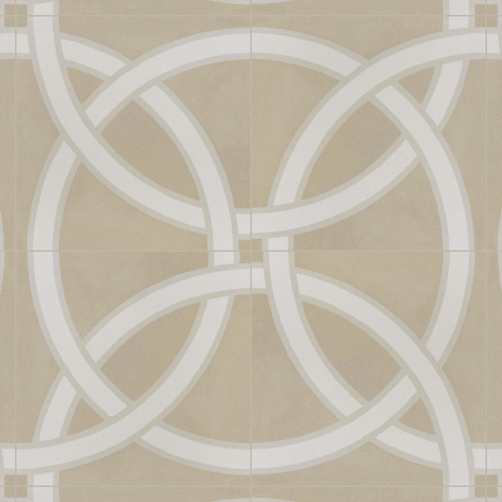 Caprice Pastel Loop 7.88x7.88 Square Porcelain Floor and Wall Digital Pattern