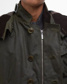 Barbour x TO KI TO Giacca da Guida in Cerata 