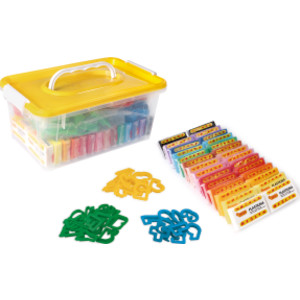 Plastilina Modeling Clay School Pack, 28 Bars, 3 Accessory Packs