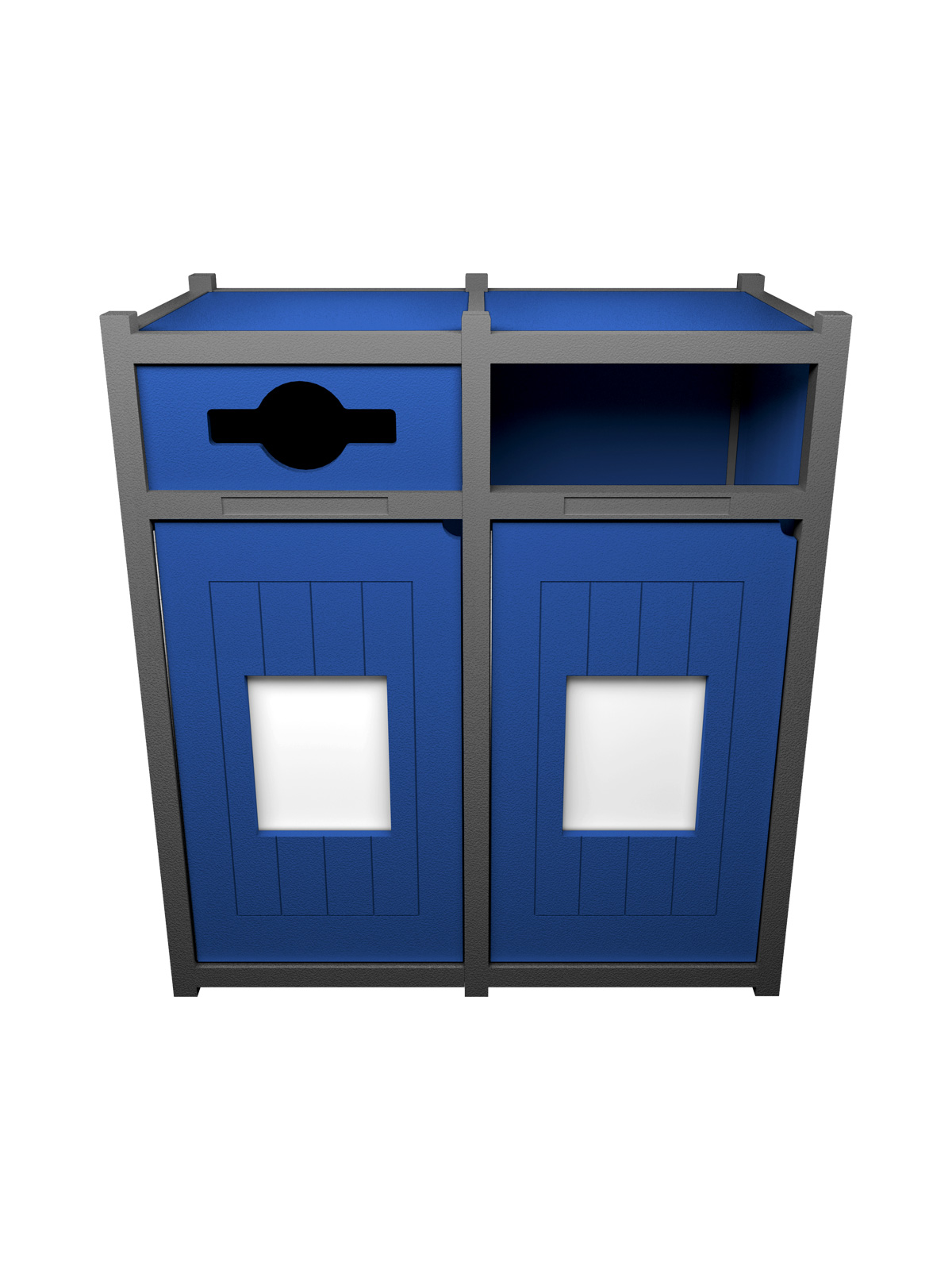 VISION – Double – Unit – Mixed-Full – Grey-Blue