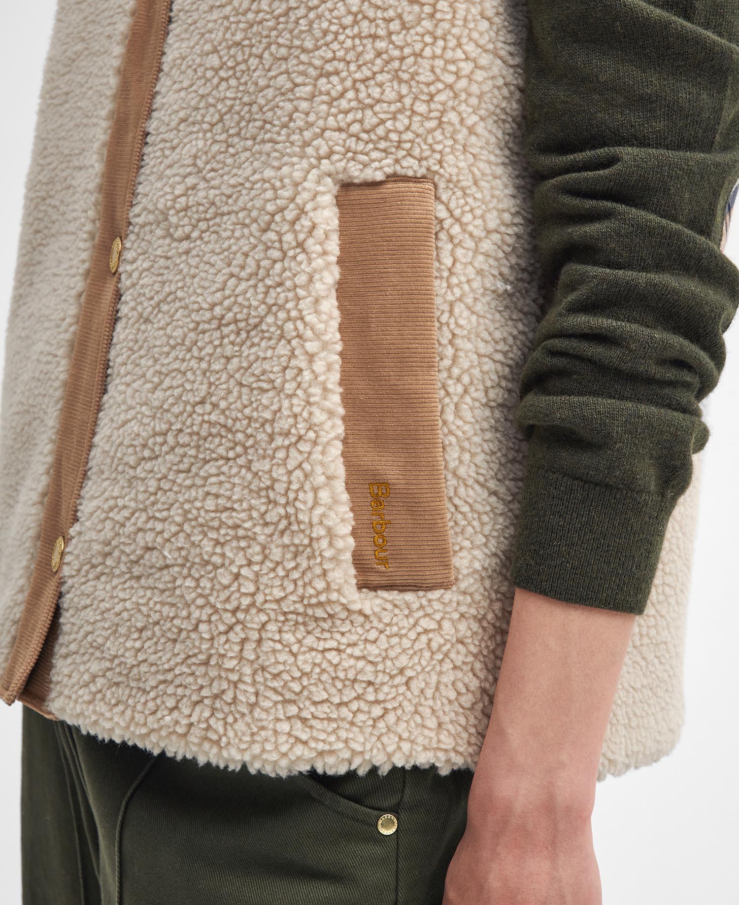 Gilet Dulsie in pile Teddy image number 6