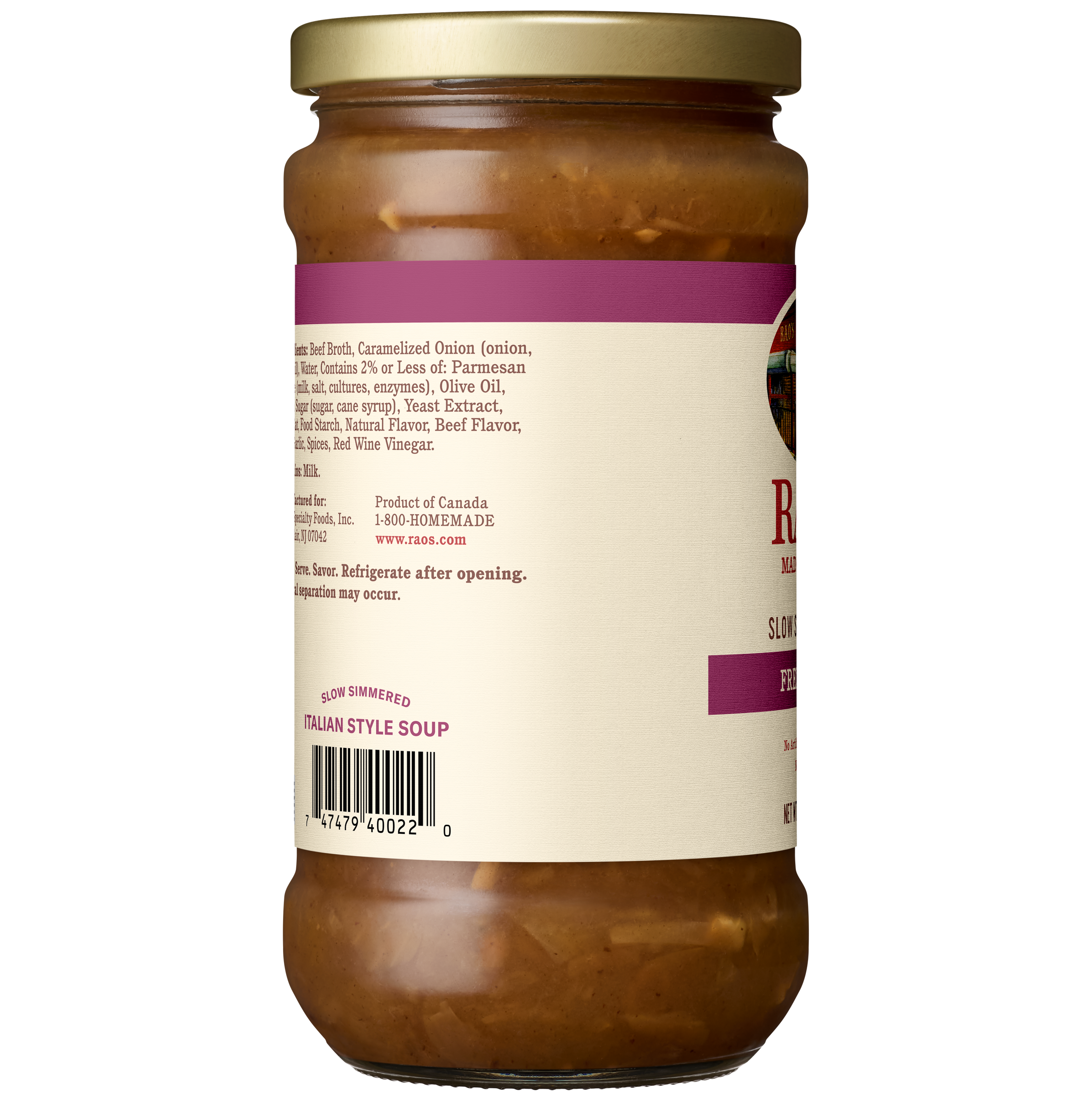 French Onion Soup, 16 oz - Left Image