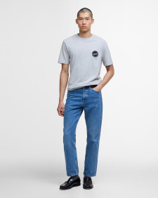 Apleton Graphic T-Shirt Grey Marl