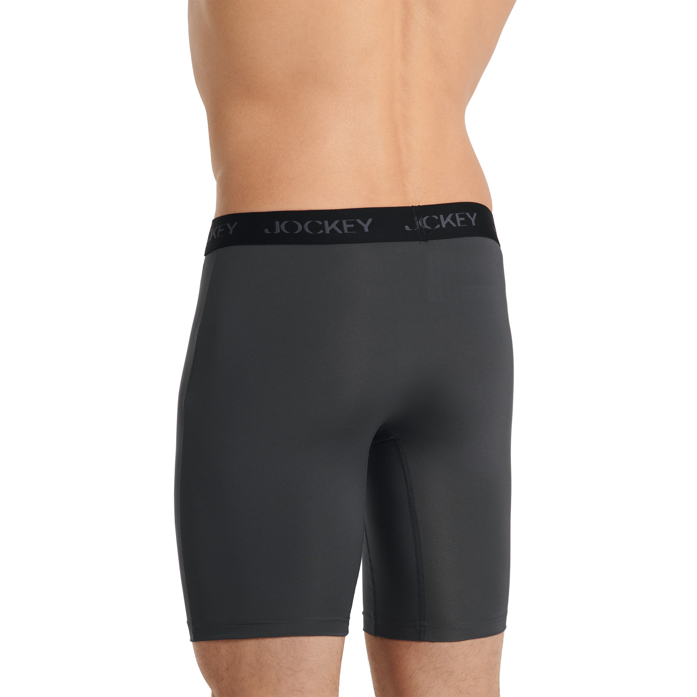 Jockey Sport Men's Microfiber 10" Midway Brief - Picture 32 of 35