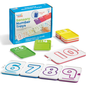 Sensory Number Trays