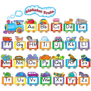 Alphabet Train Bulletin Board Display Set